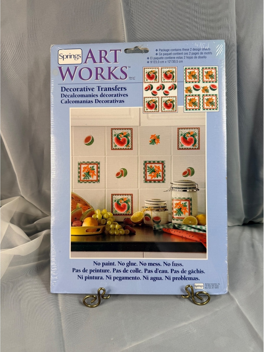 Melon Patch Decorative Transfers NOS Springs Art Works Tile Decals
